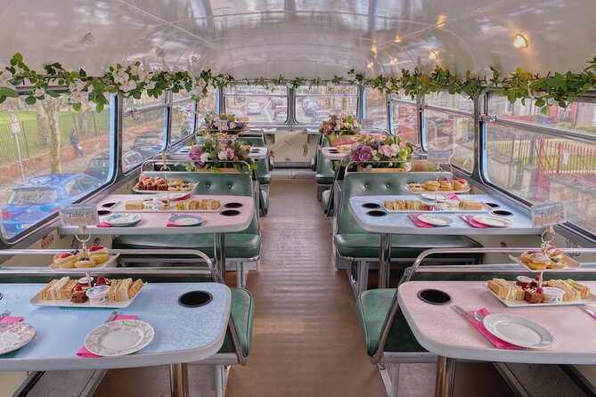 Afternoon Tea Bus Tour in Dublin - The ride feel: vintage bus charm, plus bumpy streets
