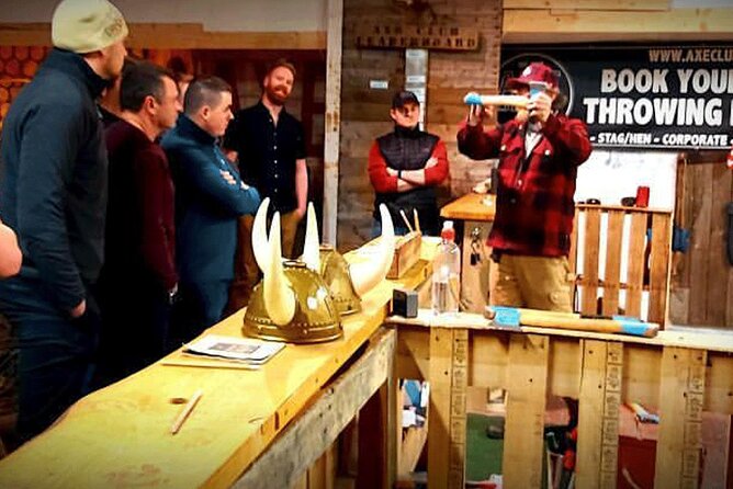 Axe Throwing Open Session (Dublin) 1hr - Where You Meet: Axe Club on Dublin’s North Wall