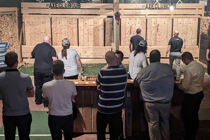 Axe Throwing Open Session (Dublin) 1hr - Practice Throws That Build Confidence Fast