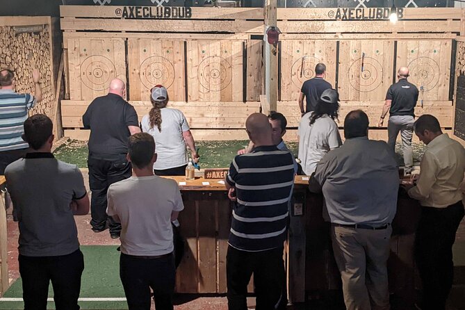 Axe Throwing Open Session (Dublin) 1hr - Group Size Limits: What Shared Really Means Here