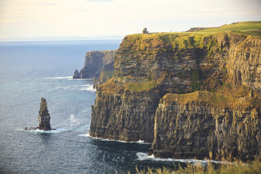 Cliffs of Moher and Galway Tour in Italian or Spanish - Galway’s 1.5 Hours: Corrib River Walk and Colorful Streets