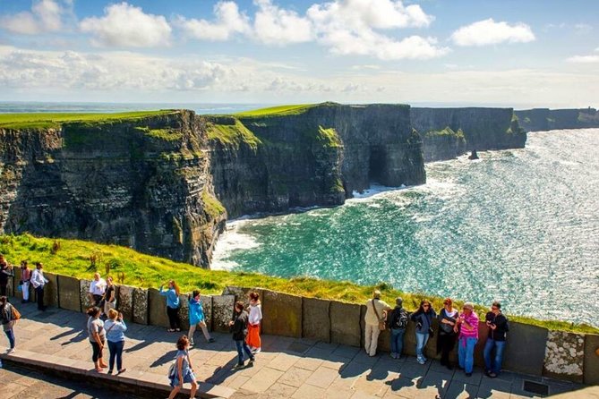 Cliffs of Moher, Aran Island & Burren tour from Galway. Guided. - Cliffs of Moher: what to expect at the top