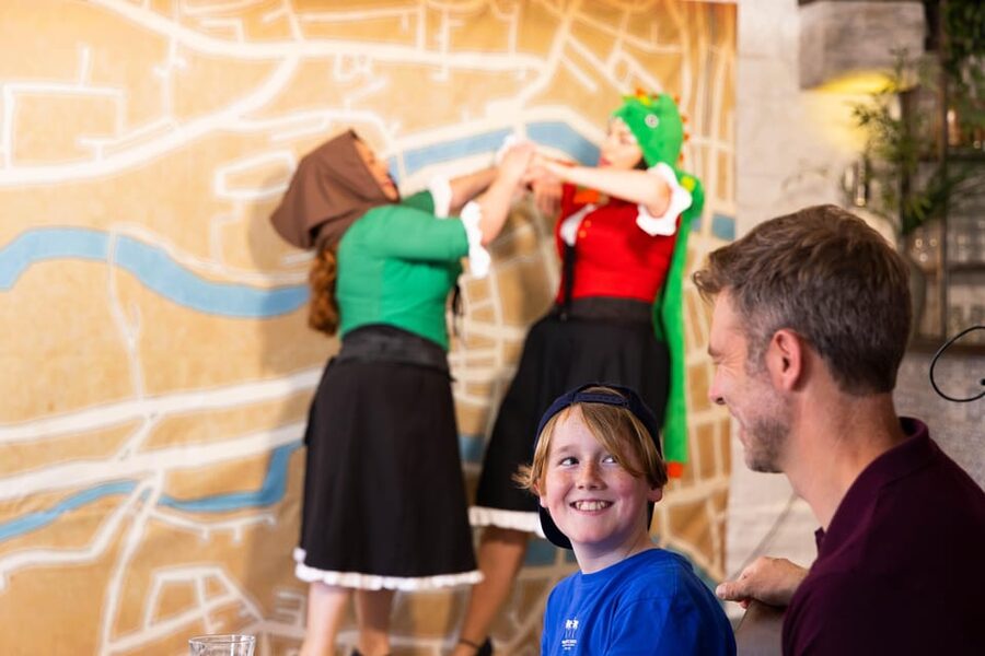 Cork: Hysterical Histories, Comedic Dinner Theater Show - Weather Is Not the Limiter, But Stairs Are