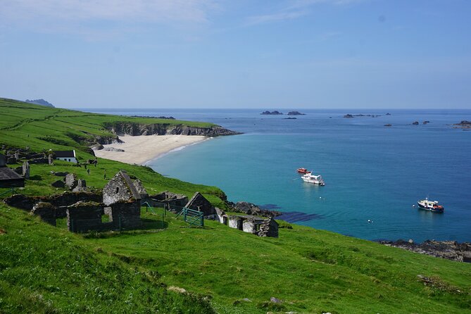 Dingle to Blasket Island Ferry - Rounding Slea Head from the Water