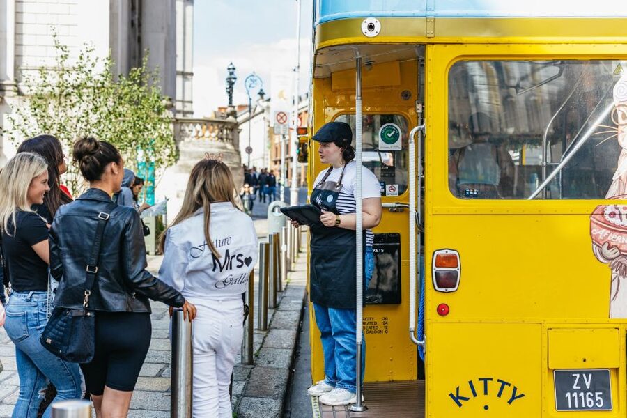 Dublin: Afternoon Tea Vintage Bus Tour - The 75-minute route that still hits Trinity College and Phoenix Park