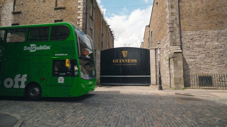 Dublin: Airport Transfer and Hop-On Hop-Off Bus Ticket - Where Dublin Express drops you so your sightseeing day makes sense