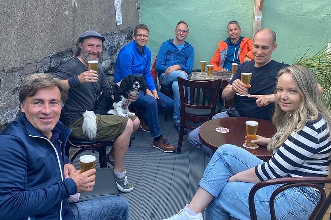 Dublin Coastal Hike, Pints & Puppies Adventure - Finishing at The Bloody Stream: the included pint, plus a proper end to the day
