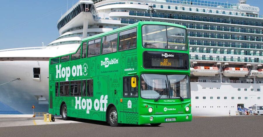 Dublin: Cruise Excursion Hop-On Hop-Off Tour & Rail Ticket - Dun Laoghaire to Pearse Station, Made for Cruise Timing