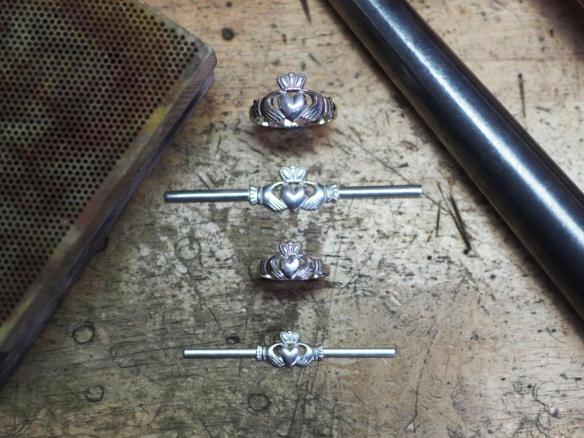 Dublin: Forge Your Own Silver Claddagh Ring Workshop - Scribe, saw, and the first win you feel right away