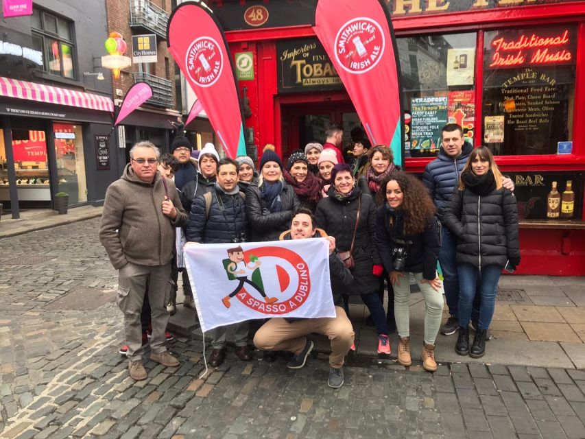 Dublin Highlights: 2.45-Hour Walking Tour in Italian - Key highlights you’ll actually use