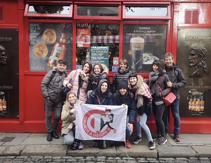 Dublin Highlights: 2.45-Hour Walking Tour in Italian - GPO Museum and ending at the Spire of Dublin