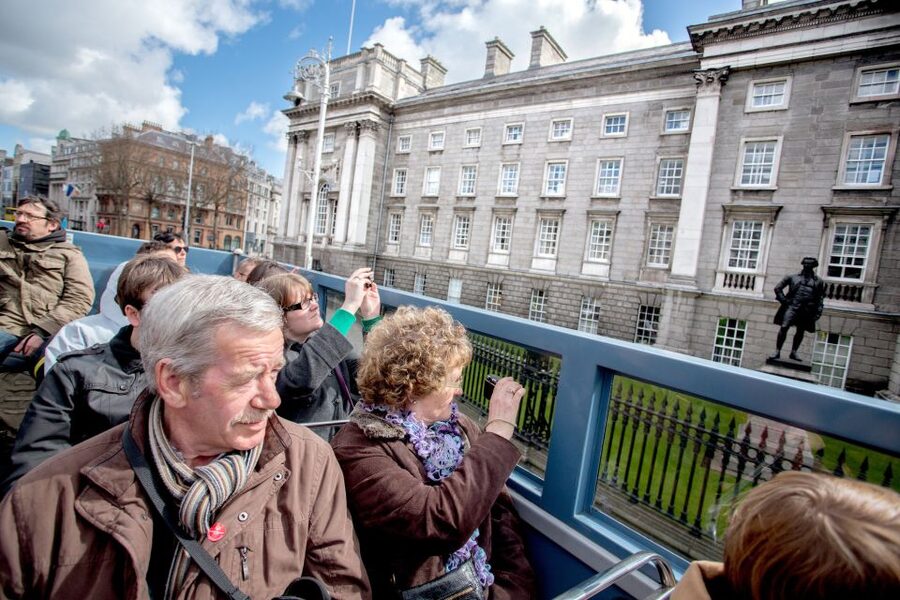 Dublin: Hop-on Hop-off Bus Tour - Where you’ll board and how the buses keep you on schedule