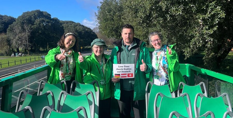 Dublin: Hop-on Hop-off Tour with Live German Commentary - Timing, Where to Meet, and How the Hop-On Works