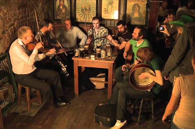 Dublin Irish Musical Pub Tour - Stop 1 at The Temple Bar Pub: whiskey pedigree meets the music session