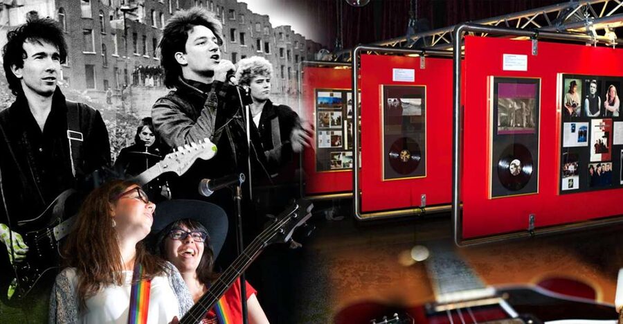 Dublin: Irish Rock 'N' Roll Museum with Tour in English - Temple Bar’s Wall of Fame location sets the tone