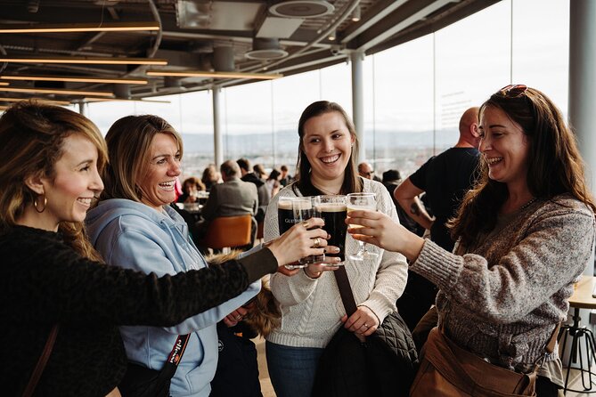 Dublin Jameson Distillery and Guinness Brewery Guided Tour - Guinness Storehouse: seven floors, audio guidance, and the Gravity Bar pint