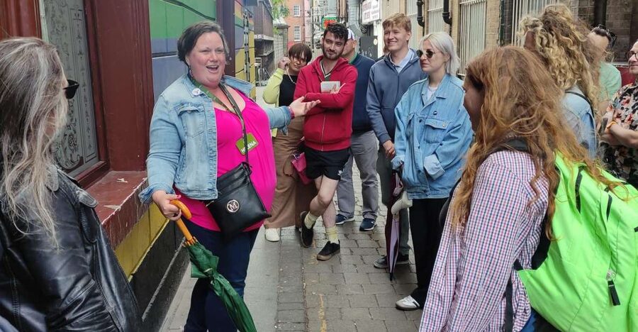 Dublin: LGBT Pride Walking Tour with Queer History - Meeting point at the Old Storehouse Bar, follow the green umbrella