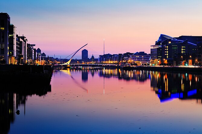 Dublin Live Guided Panoramic Open-Top Night Bus Tour - Trinity College to Merrion Square: the Classic Dublin Look