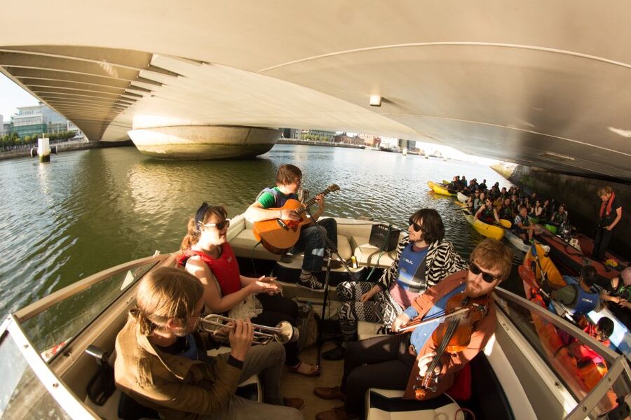 Dublin: Music Under the Bridges Kayaking Tour - The real reason to go: private concerts under iconic bridges