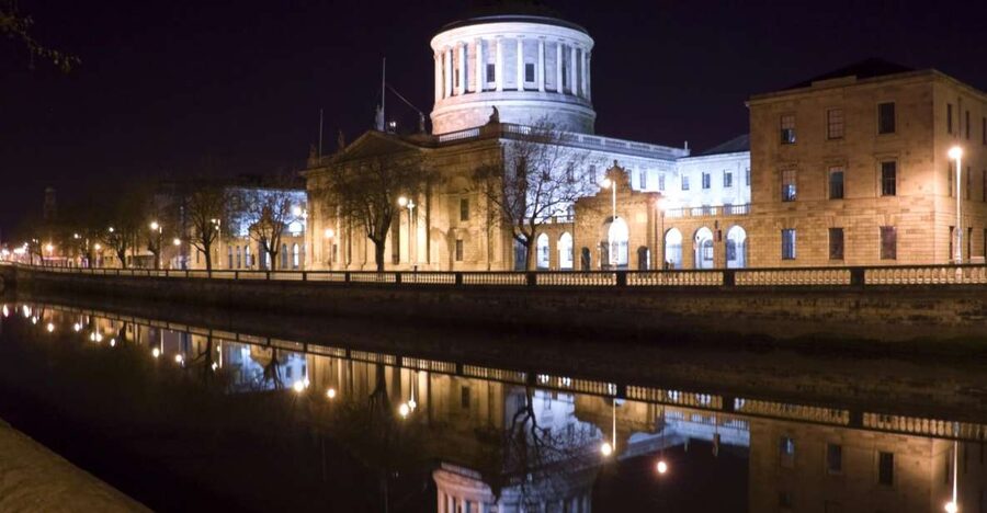 Dublin: North Quay Guided Ghost Walk - Saint Mary’s Abbey ruin, where the medieval past hides in plain sight