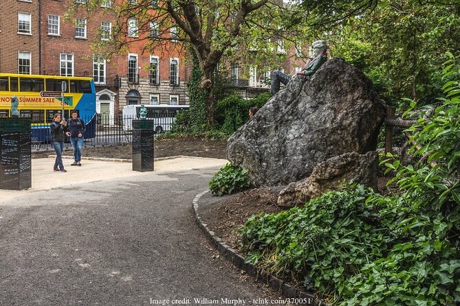 Dublin Off-The-Beaten-Path Private Literary Walking Tour - Merrion Square Oscar Wilde Monument, the perfect “first page” to open