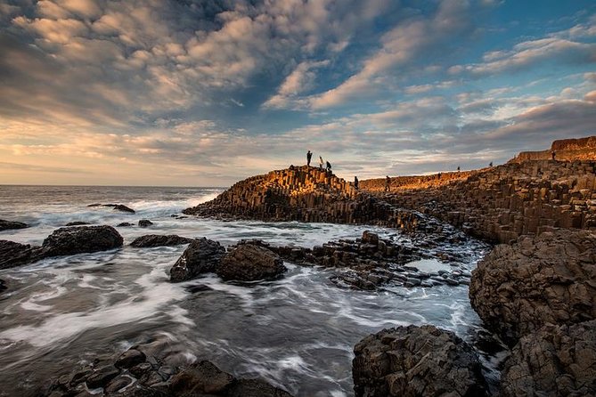 Dublin to Dunluce Castle, Giant's Causeway, Dark Hedges & Belfast - Dunluce Castle: cliff-top ruins, legends, and Pyke vibes