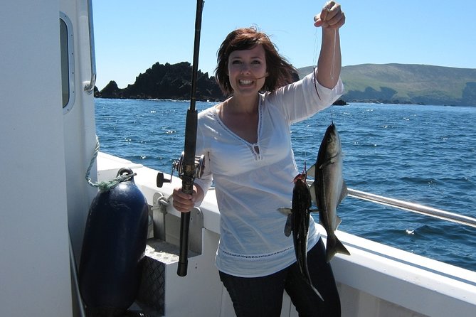 Fishing 2 hour Private - Targeting pollack, ling, mackerel, and cod in Dingle Bay
