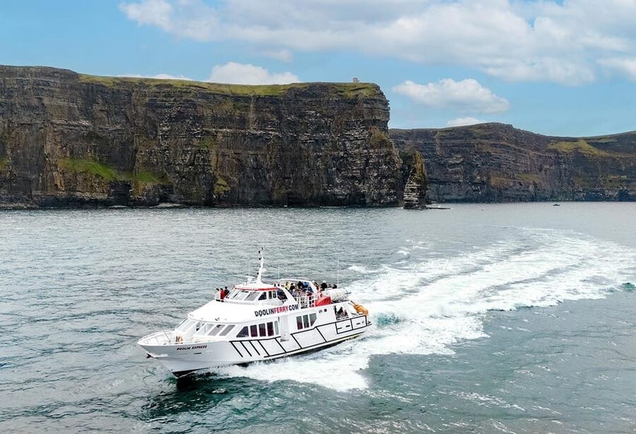 From Doolin: Cliffs of Moher Boat Tour - Doolin to Hag’s Head, the cruise route in plain terms