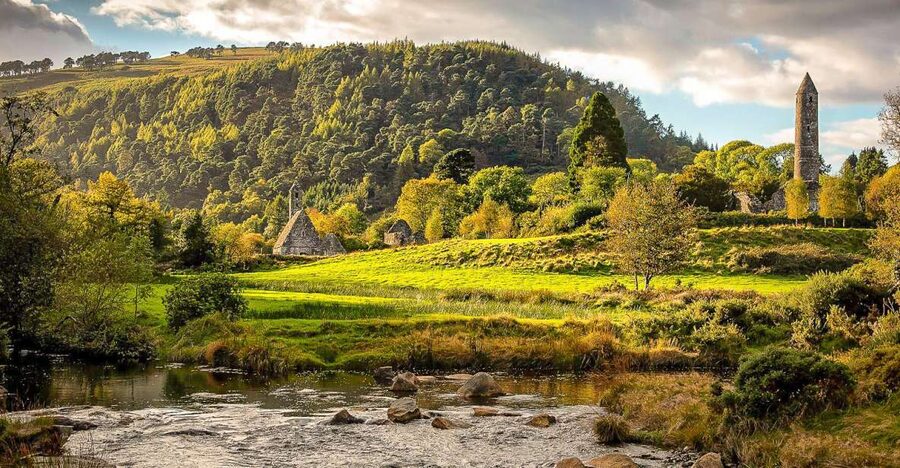 From Dublin: Glendalough & Wicklow Mountains Morning Tour - The Wicklow Mountains and Sally Gap on the Return Drive