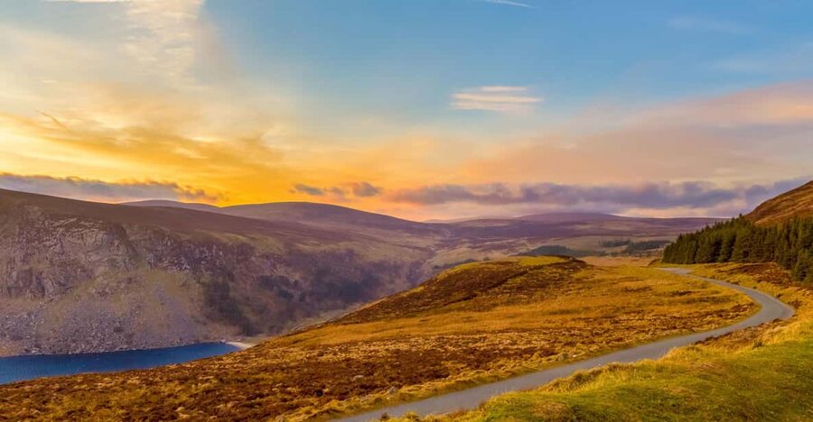 From Dublin: Wild Wicklow Mountains and Glendalough Tour - From Dublin to Killiney Hill: start with sea air and an easy warm-up