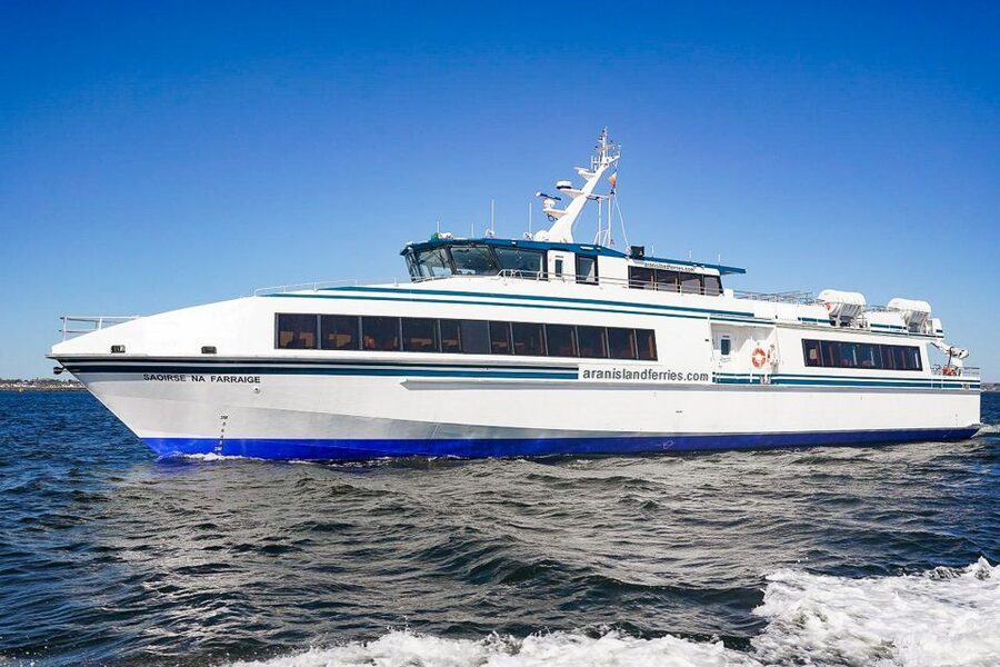 From Galway: Aran Islands & Cliffs of Moher Day Cruise - Sea stacks, caves, and wildlife you can actually spot