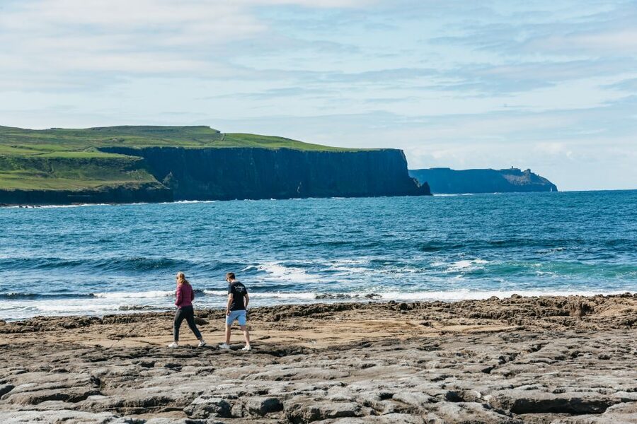 From Galway: Aran Islands & Cliffs of Moher Full-Day Trip - Doolin to Inisheer: dolphins, ferry motion, and your own island pace