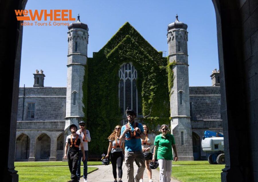 Galway: Guided eBike City Sightseeing Tour - Galway Cathedral by the River Corrib, plus the University Quadrangle feel