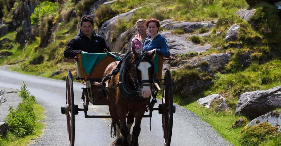 Gap of Dunloe & Lakes of Killlarney Boat Tour - Six Mile Pass choice: walk the Gap or take the jaunting cart