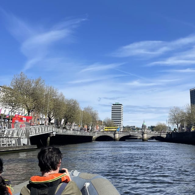 Guided Boat Tour around Dublin Bay - Safety briefing and a short on-foot moment that pays off