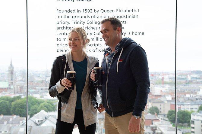 Guinness Storehouse Ticket and Big Bus Dublin Hop-on Hop-off Tour - Gravity Bar free pint, timing, and crowd control