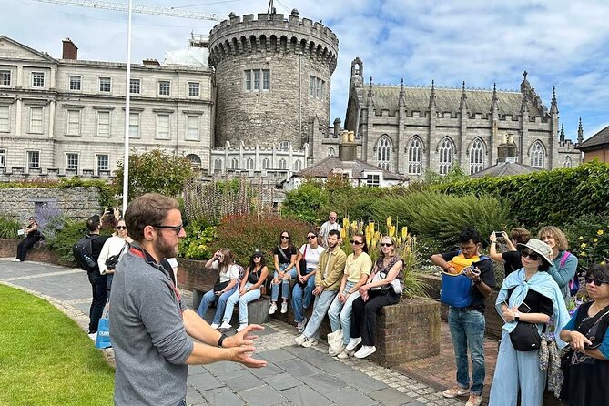 Highlights of Dublin Private Walking Tour with Guide - Dublin Castle grounds: 13th-century power, plus gardens where the city name lives