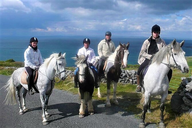 Horse riding - Dirt Trek Trail. Lisdoonvarna, Clare. Guided. 1 hour. - Beginner-Friendly Coaching, Even on an English Saddle