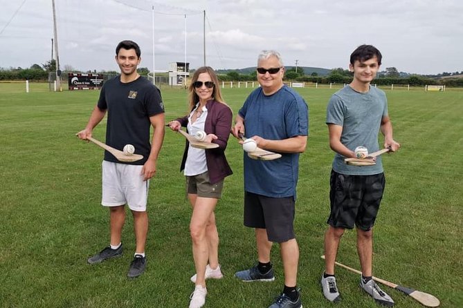 Hurling Tours Ireland - Hurling Experience in Kilkenny - On the Pitch: Your First Swings, Hand Passes, and Goal Shots
