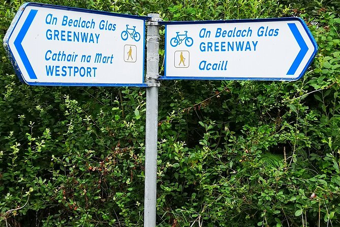 Hybrid Bike Cycle Greenway Westport to Achill - Bogland and coastal rhythm toward Achill Sound