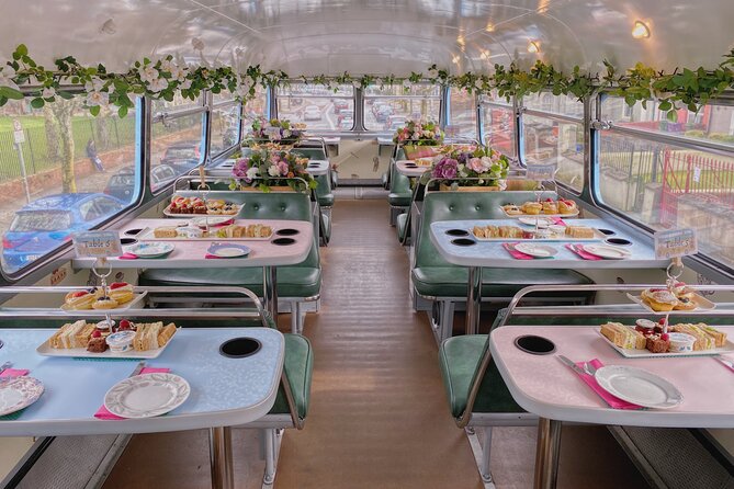 Irish Afternoon Tea on 1960s Vintage Bus in Dublin - Where You Start: Stephen Court by St Stephen’s Green