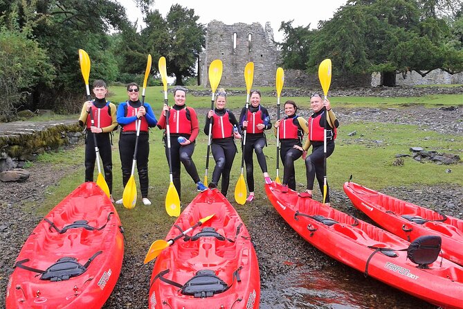 Kayak to Innisfallen island. Killarney. Guided. 2½ hours. - Kayak Setup at Ross Castle Car Park