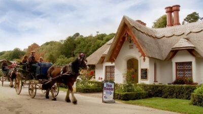 1-Hour Jaunting Car Horse and Carriage Tour
