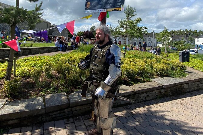 Knight For Hire Tour - Talbot Tower: armor, weapons, and that hands-on tower moment