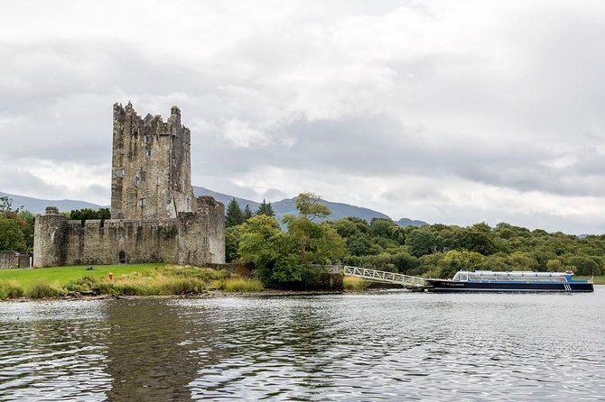 Lakes of Killarney Cruise - MacGillycuddy Reeks and Carrauntoohil, Framed From the Boat