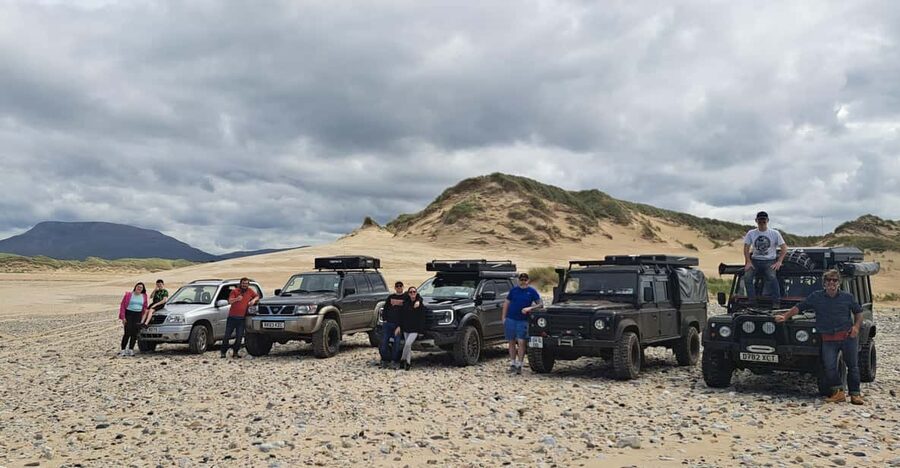 Off Road Tour of Donegal - Modified Land Rovers: the thrill, with real purpose