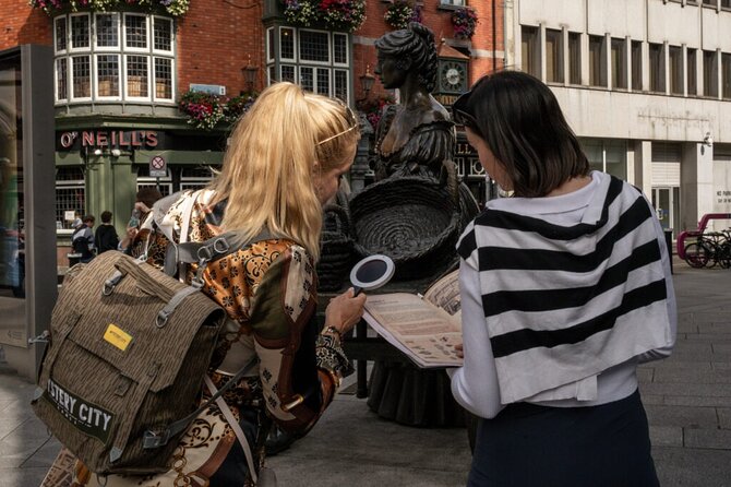 Private Dublin Treasure Hunt Self Guided Tour - The Map Leads You Through Dublin Center, One Clue Stage at a Time