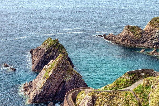 Private Tour: Dingle Peninsula from Kerry. Waterville, Tralee etc - Kilmalkedar Church and Conor Pass: quieter sacred stops and big sea views