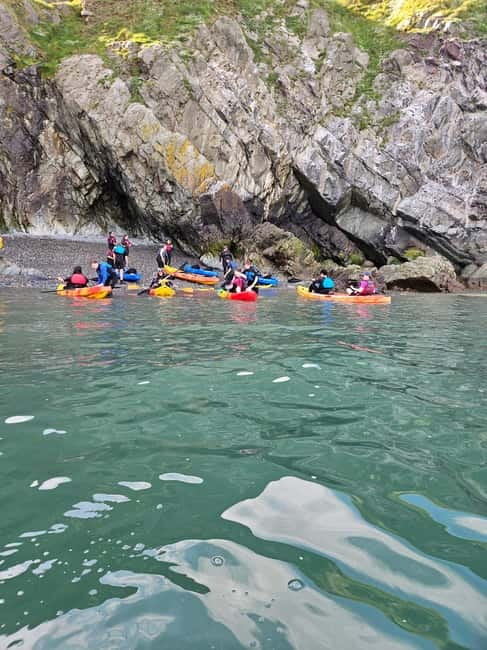 Sea Kayaking around Bray Head with Pictures - Photos on the Day and Free Downloads After: A Nice Extra