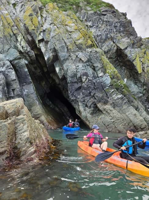 Sea Kayaking around Bray Head with Pictures - Gear Check: Wetsuit, Spray Top, Water Boots, and Sit-on-Top Kayaks
